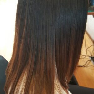 نمونه کار کراتین مو خاویار